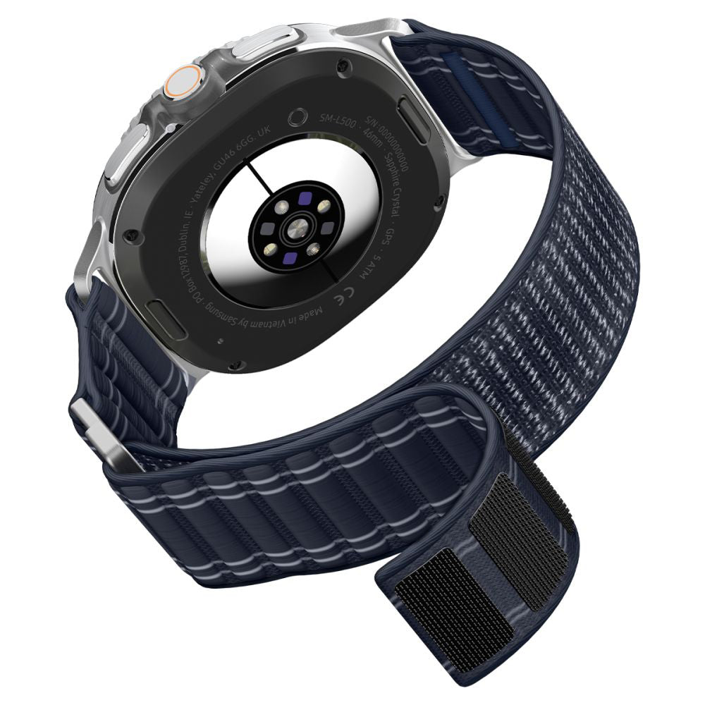 Spigen WBF0 Band for Samsung Galaxy Watch8 / Watch8 Classic Series, Navy Blue AMP10155