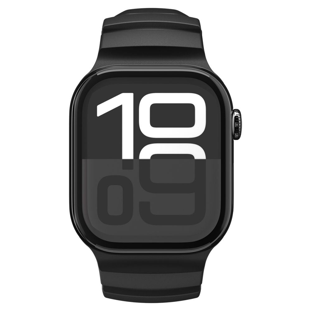 Spigen WBS2 band voor Apple Watch 49mm / 46mm / 45mm / 44mm Series, Zwart AMP10508