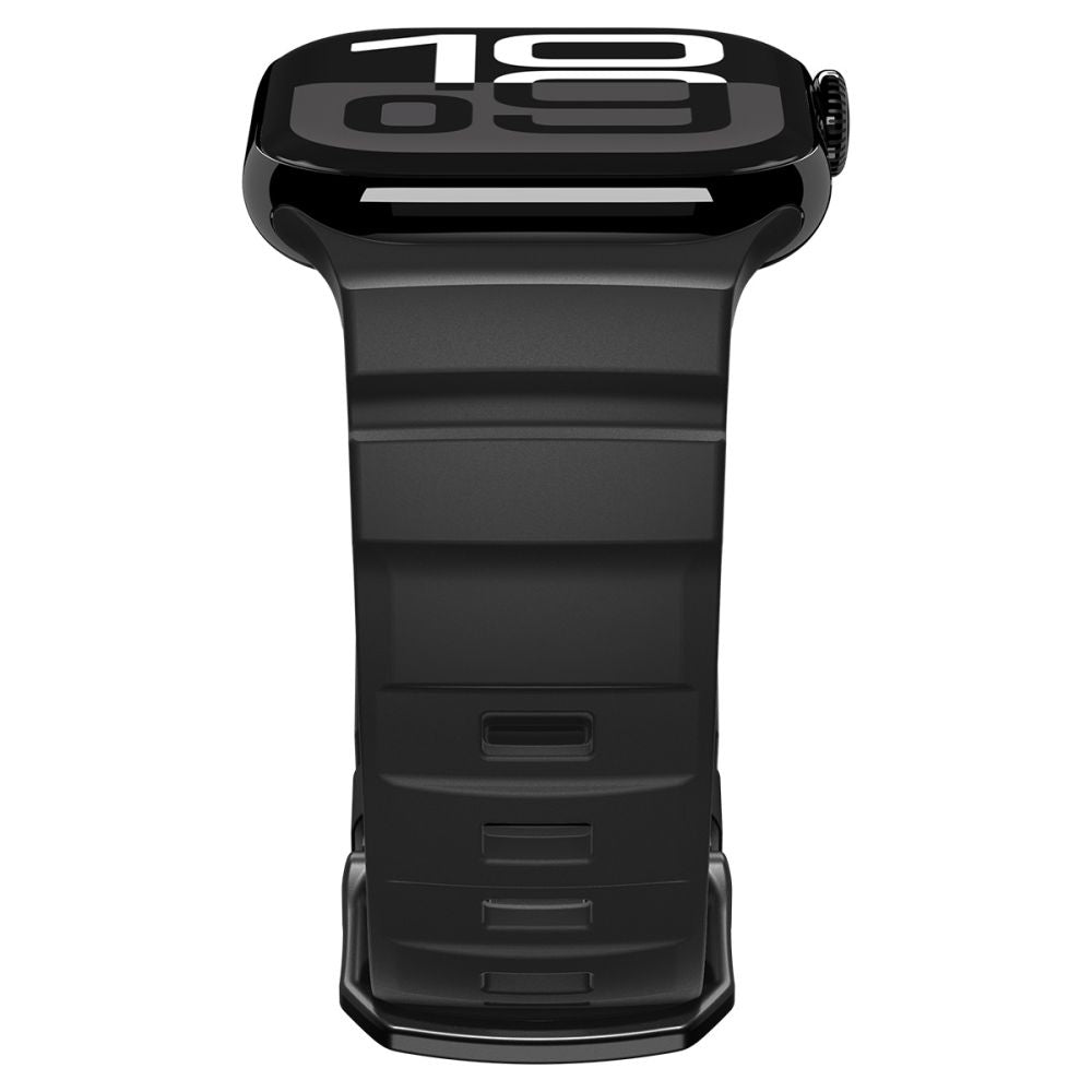 Spigen WBS2 band voor Apple Watch 49mm / 46mm / 45mm / 44mm Series, Zwart AMP10508