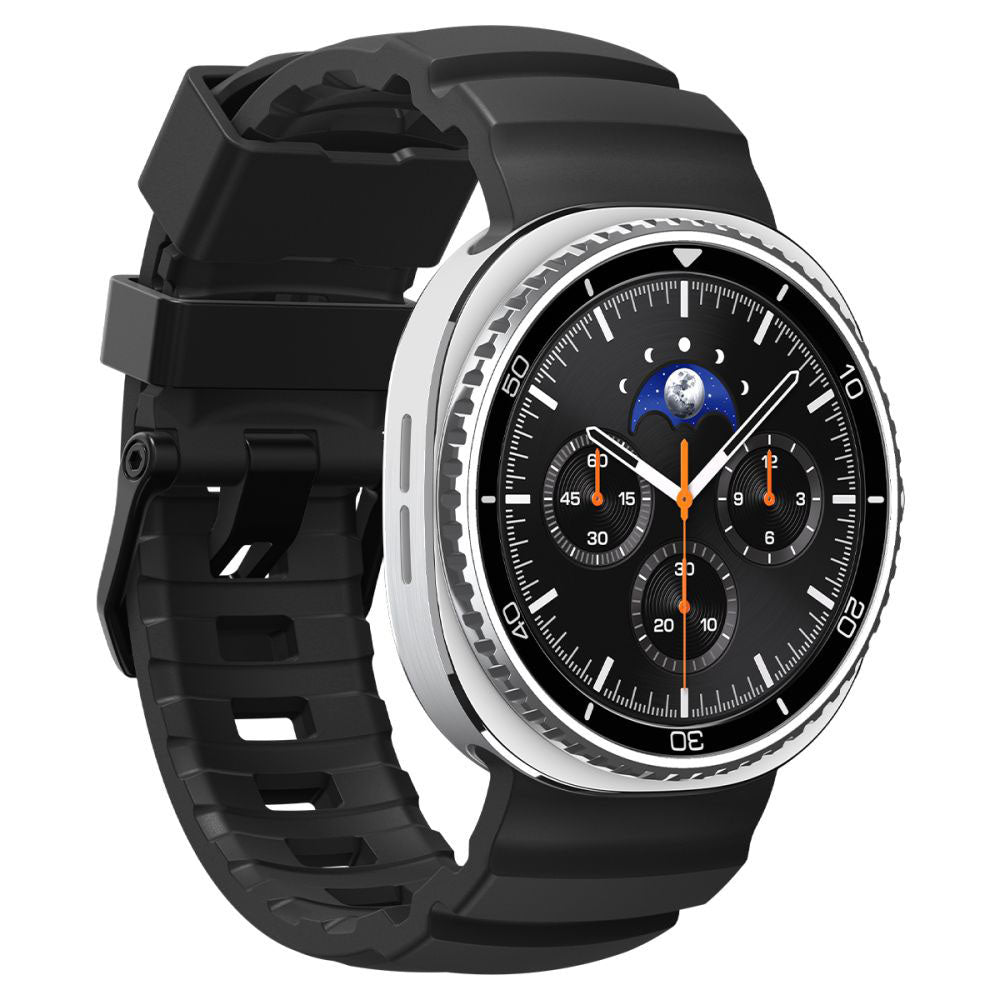 Spigen WBS2 band voor Samsung Galaxy Watch8 / Watch8 Classic Series, Zwart AMP10151