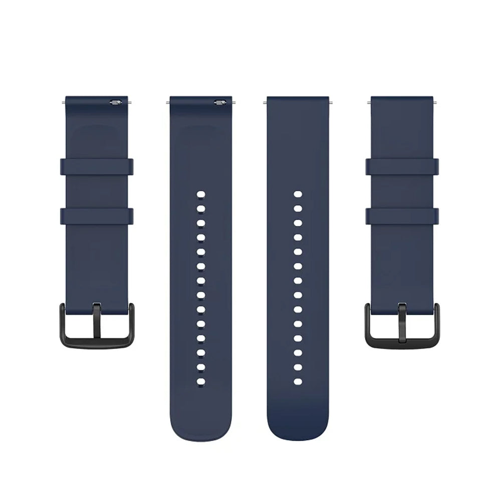 Techsuit W001 band voor Huawei Watch / Xiaomi Watch Series, 22mm, Donkerblauw