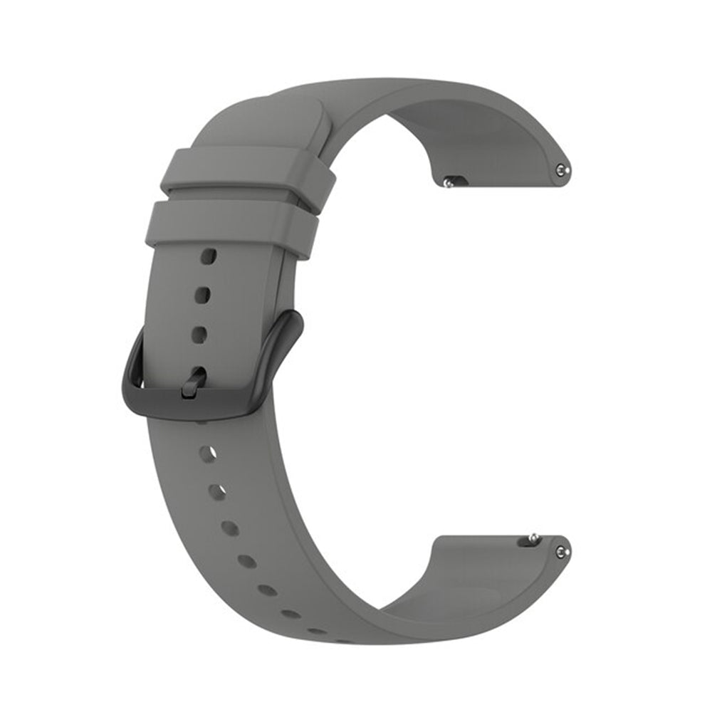 Techsuit W001 band voor Samsung Galaxy Watch / Huawei Watch Series, 20mm, Gri