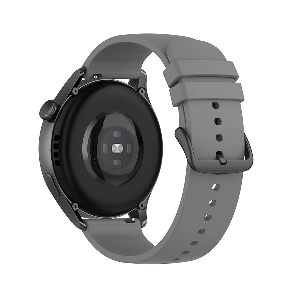 Techsuit W001 band voor Samsung Galaxy Watch / Huawei Watch Series, 20mm, Gri