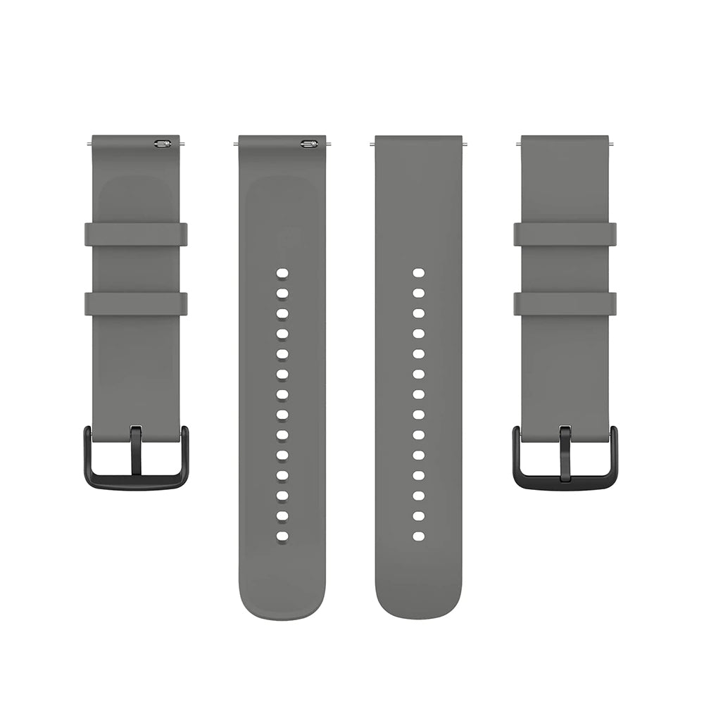 Techsuit W001 band voor Samsung Galaxy Watch / Huawei Watch Series, 20mm, Gri