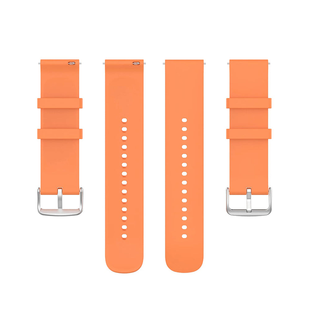 Techsuit W001 band voor Samsung Galaxy Watch / Huawei Watch Series, 20mm, Oranje