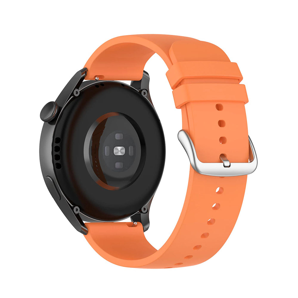 Techsuit W001 band voor Samsung Galaxy Watch / Huawei Watch Series, 20mm, Oranje