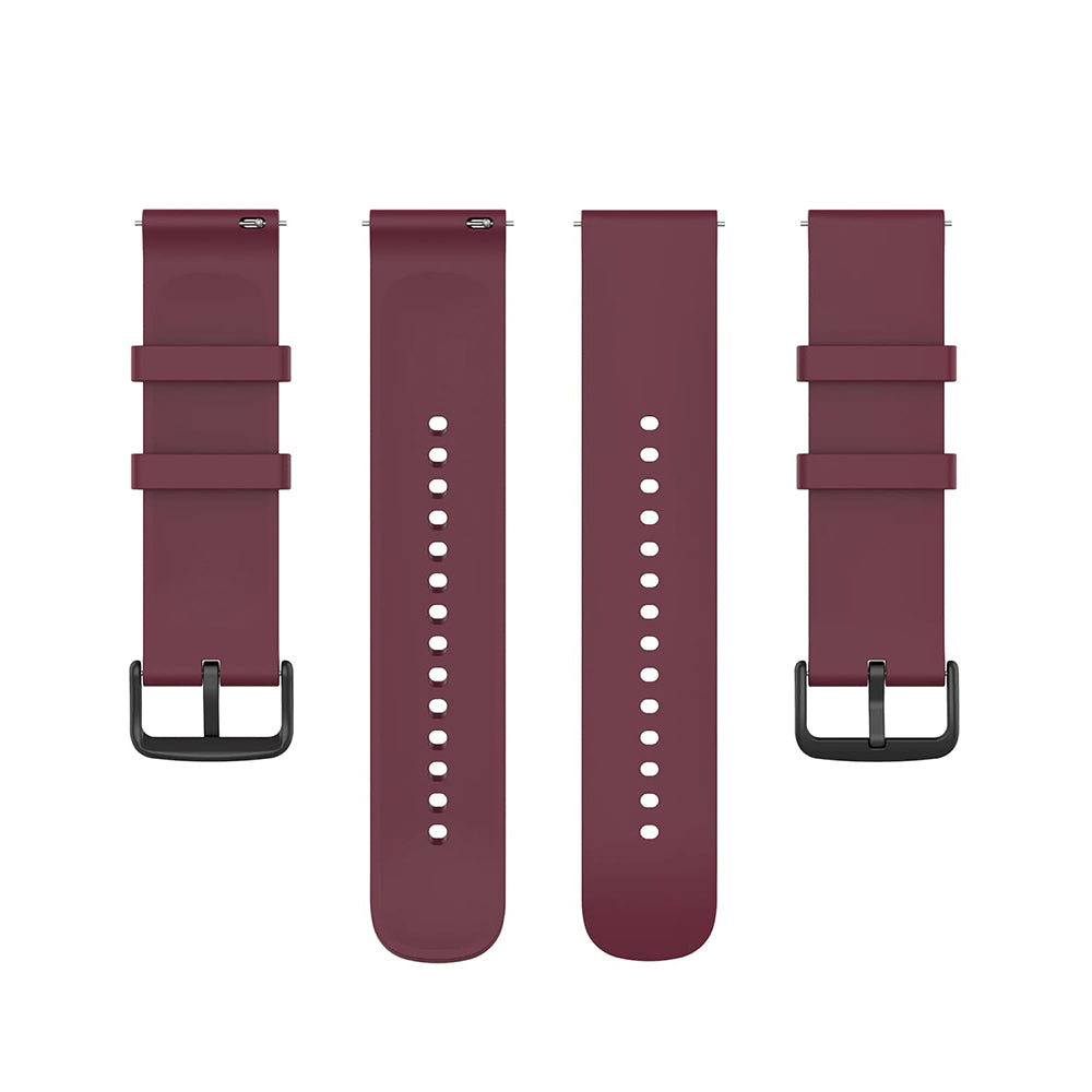 Techsuit W001 band voor Samsung Galaxy Watch / Huawei Watch Series, 20mm, Rood