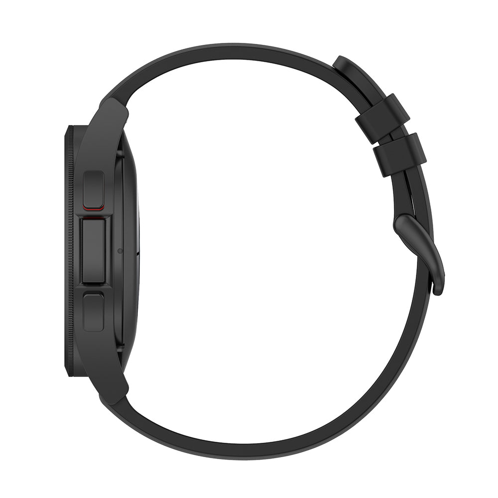 Techsuit W001 band voor Samsung Galaxy Watch / Huawei Watch Series, Zwart
