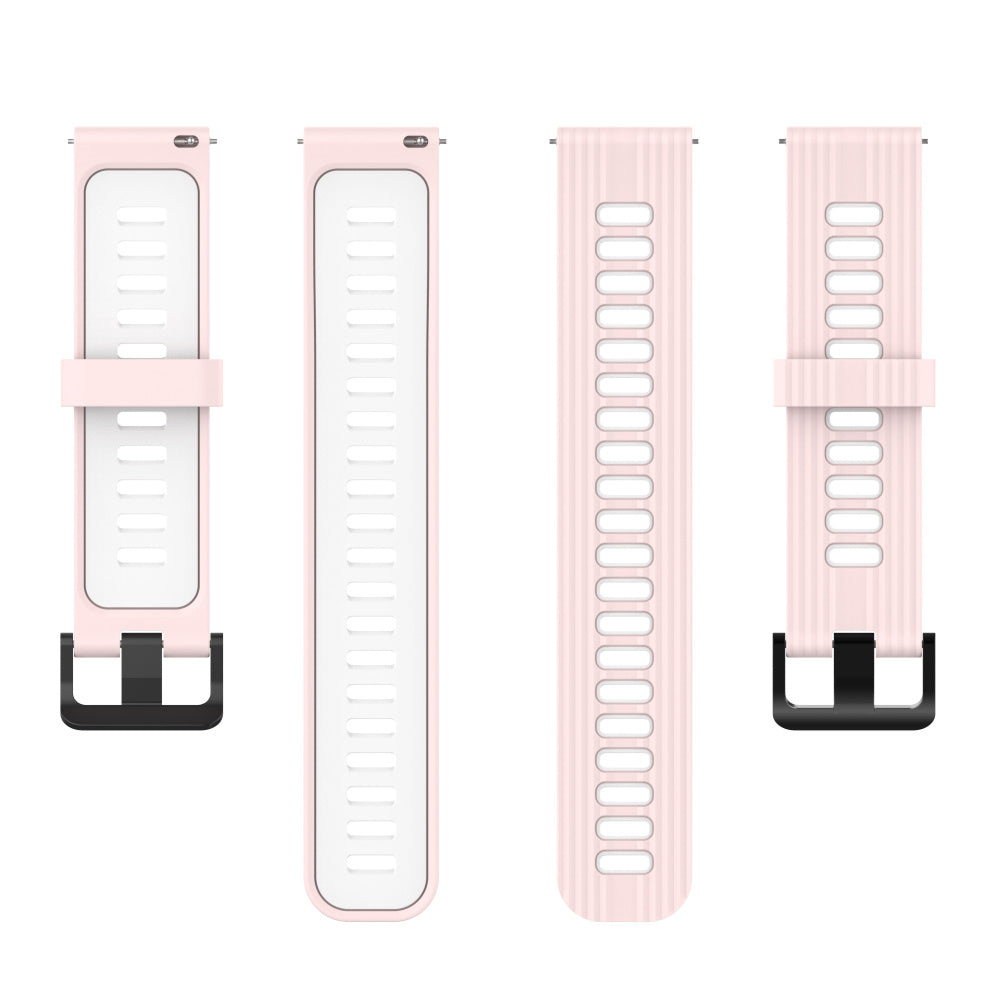 Techsuit W002 band voor Samsung Galaxy Watch / Huawei Watch Series, 20mm, Roze