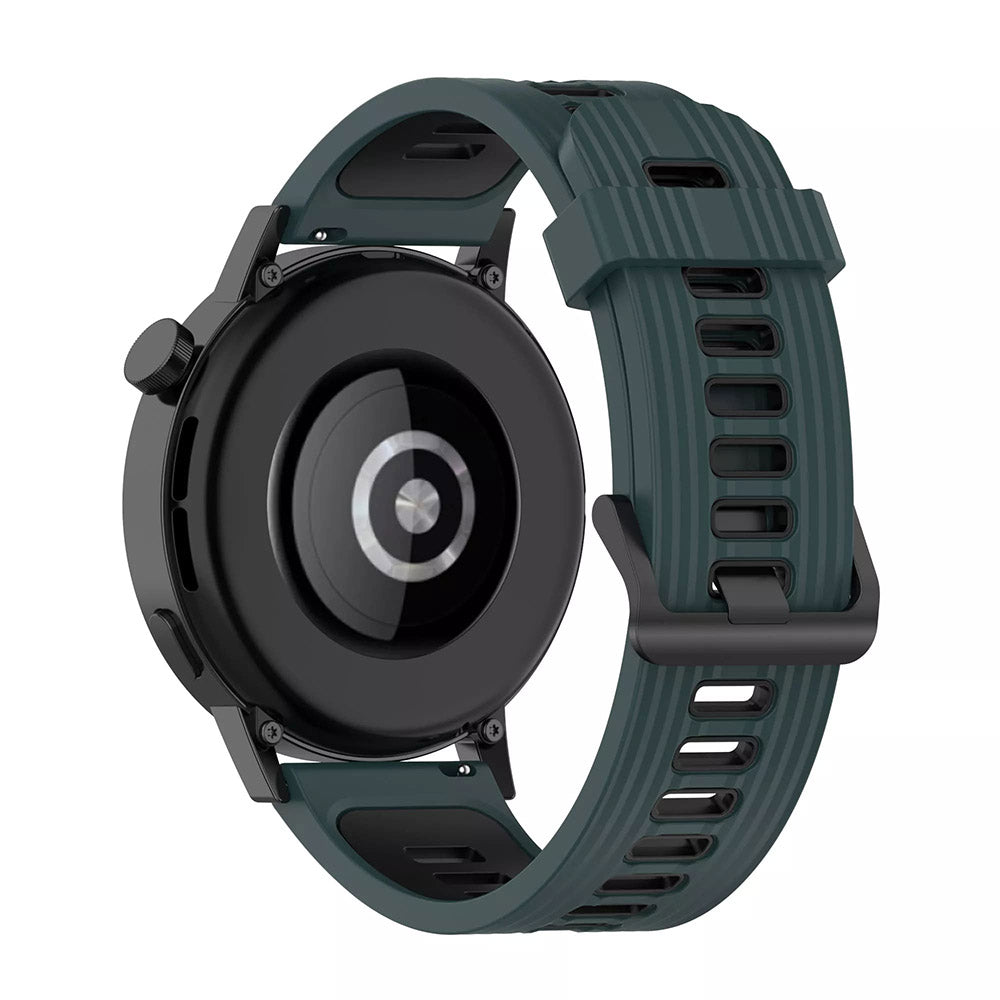 Techsuit W002 band voor Samsung Galaxy Watch / Huawei Watch Series, 20mm, Groen