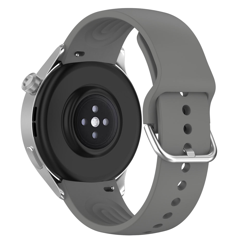 Techsuit W003 band voor Huawei Watch / Xiaomi Watch Series, 22mm, Gri