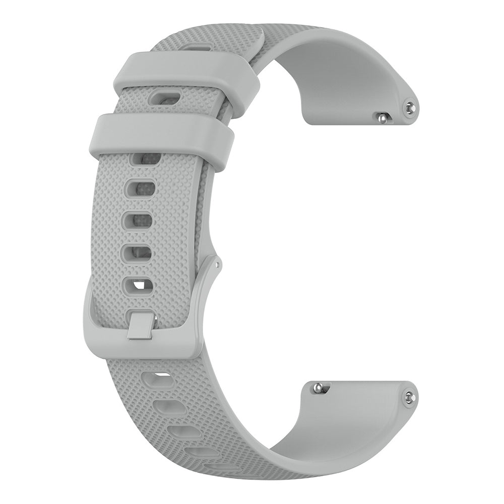 Techsuit W006 band voor Huawei Watch / Garmin Watch Series, 18mm, Gri