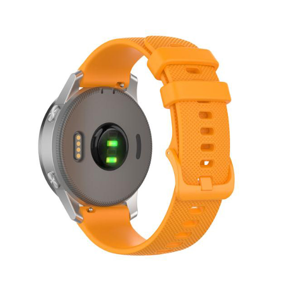 Techsuit W006 band voor Samsung Galaxy Watch / Huawei Watch Series, 20mm, Oranje