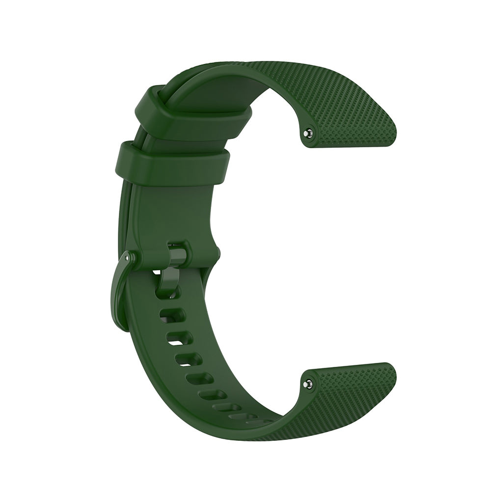 Techsuit W006 band voor Samsung Galaxy Watch / Huawei Watch Series, 20mm, Groen