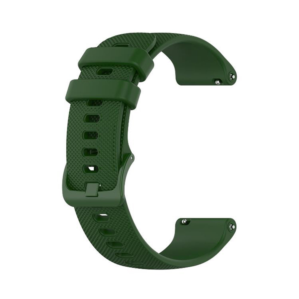 Techsuit W006 band voor Samsung Galaxy Watch / Huawei Watch Series, 20mm, Groen