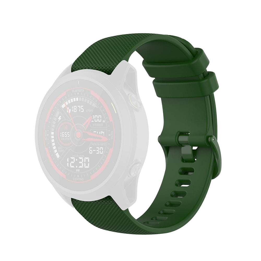Techsuit W006 band voor Samsung Galaxy Watch / Huawei Watch Series, 20mm, Groen
