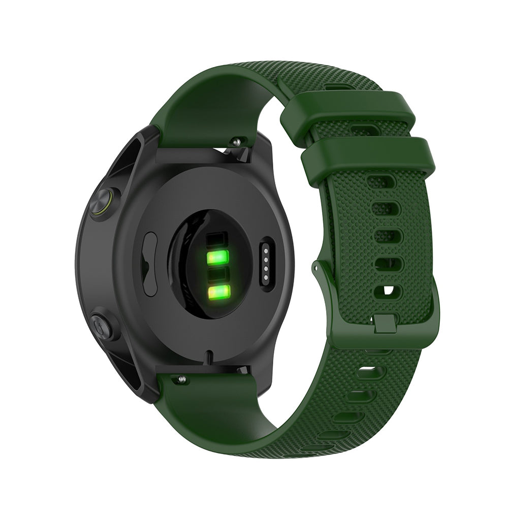 Techsuit W006 band voor Samsung Galaxy Watch / Huawei Watch Series, 20mm, Groen
