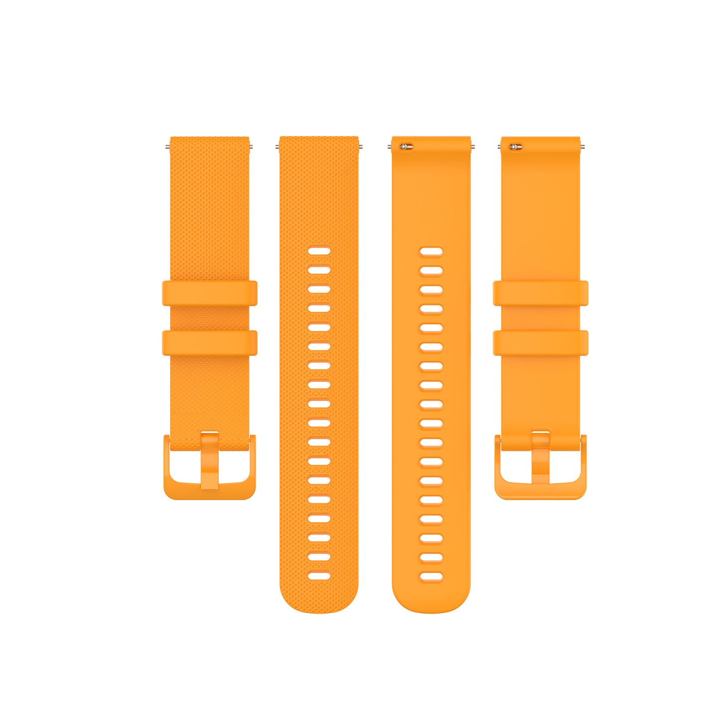 Techsuit W006 band voor Samsung Galaxy Watch / Huawei Watch Series, 22mm, Oranje
