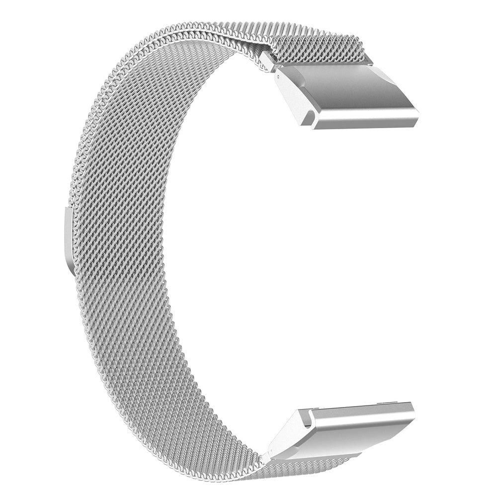 Techsuit W009 band voor Garmin Watch Fenix Series, 26mm, Zilver