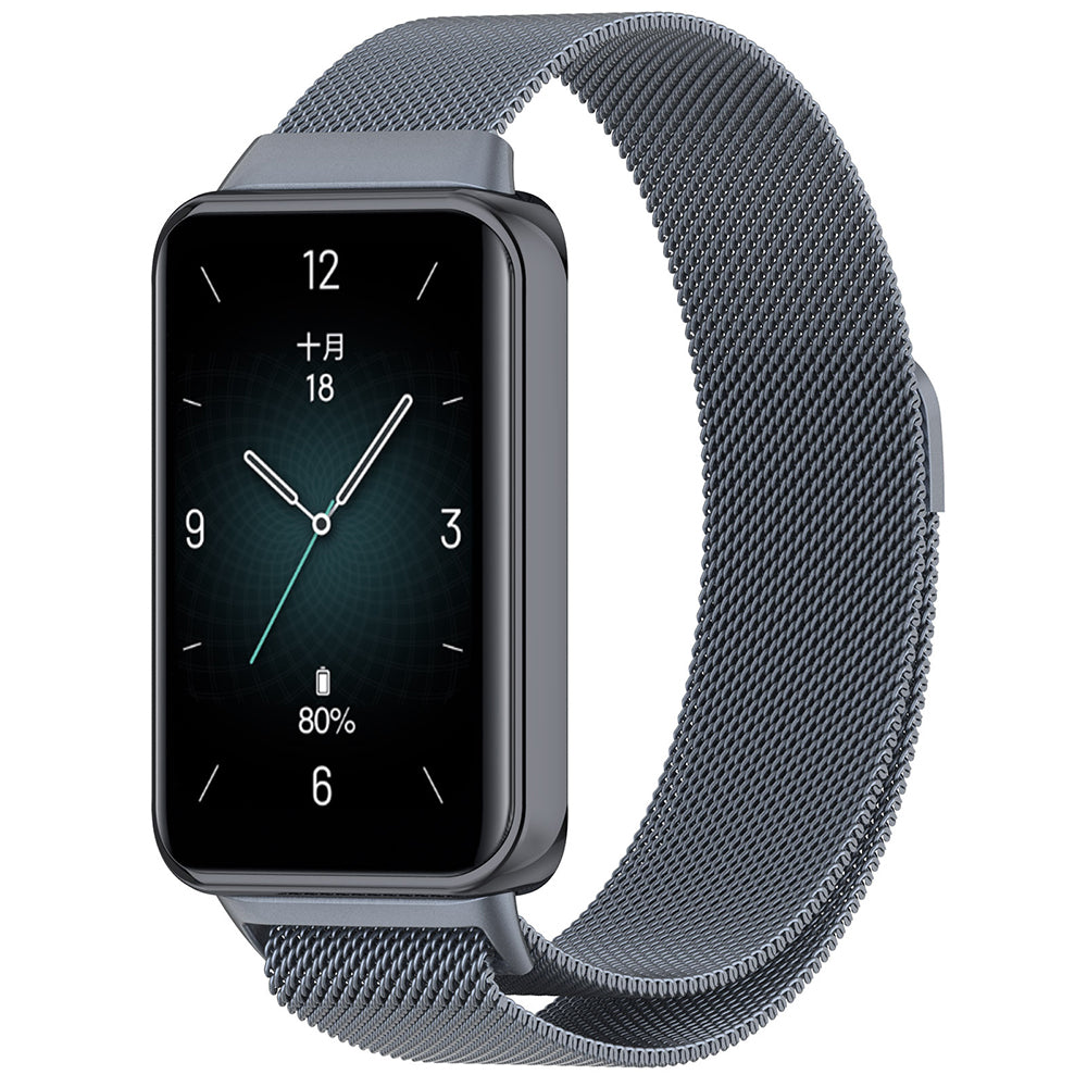 Techsuit W009 riem voor Honor Band 9, Blauw