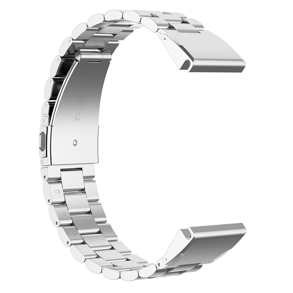 Techsuit W010 band voor Garmin Watch Fenix / Forerunner Series, 22mm, Zilver