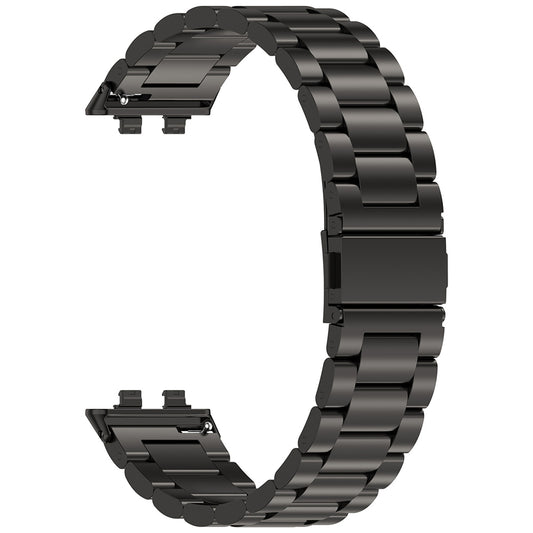 Techsuit W010 band voor Huawei Band 11 / 11 Pro, Zwart