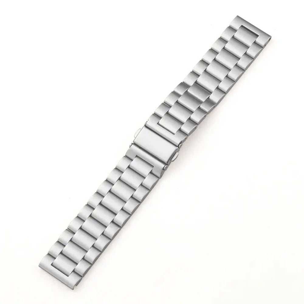 Techsuit W010 band voor Huawei Watch / Garmin Watch Series, 18mm, Zilver