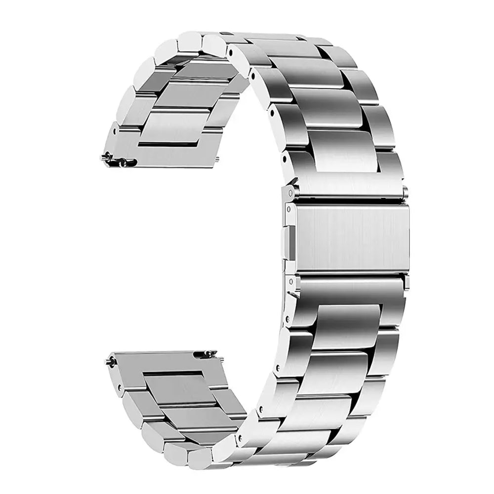 Techsuit W010 band voor Huawei Watch / Xiaomi Watch Series, 22mm, Zilver