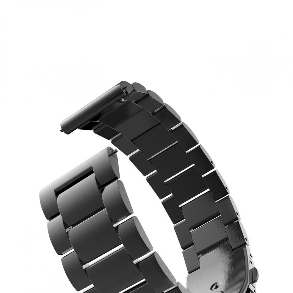 Techsuit W010 band voor Huawei Watch / Xiaomi Watch Series, 22mm, Zwart