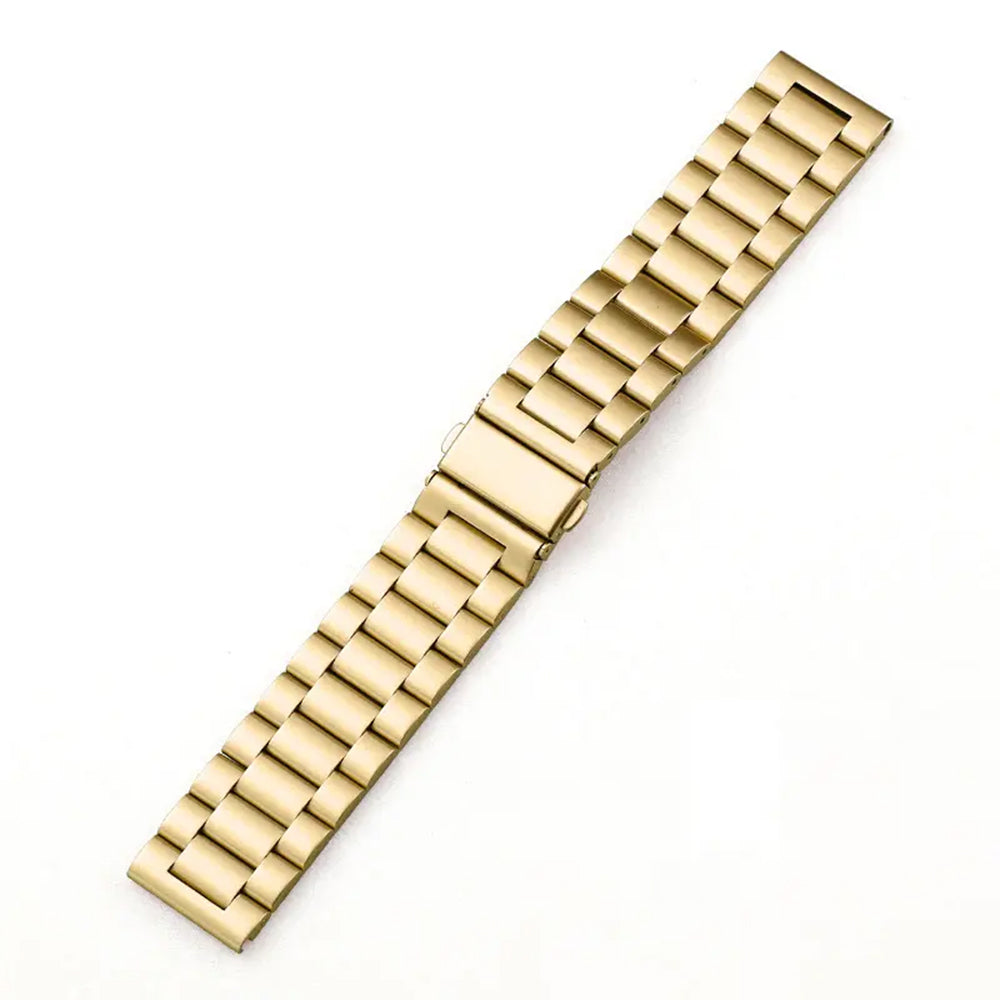 Techsuit W010 Strap for Samsung Galaxy Watch / Huawei Watch Series, 20mm, Gold