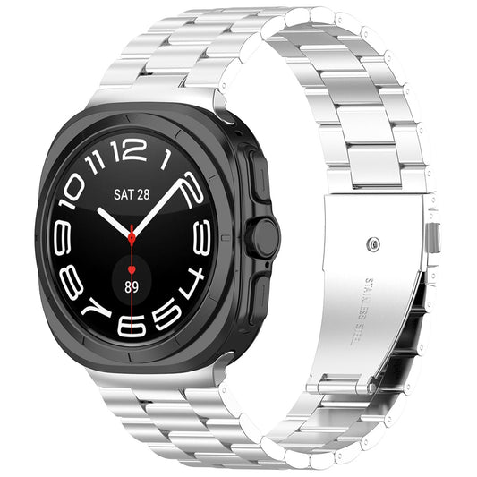 Techsuit W010 band voor Samsung Galaxy Watch Ultra, Zilver