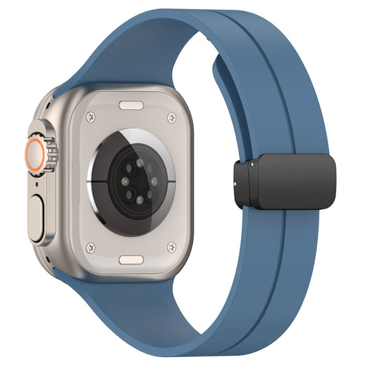 Techsuit W011 band voor Apple Watch 42mm / 41mm / 40mm / 38mm Series, Blauw