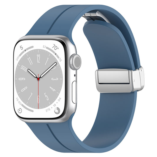 Techsuit W011 band voor Apple Watch 42mm / 41mm / 40mm / 38mm Series, Blauw