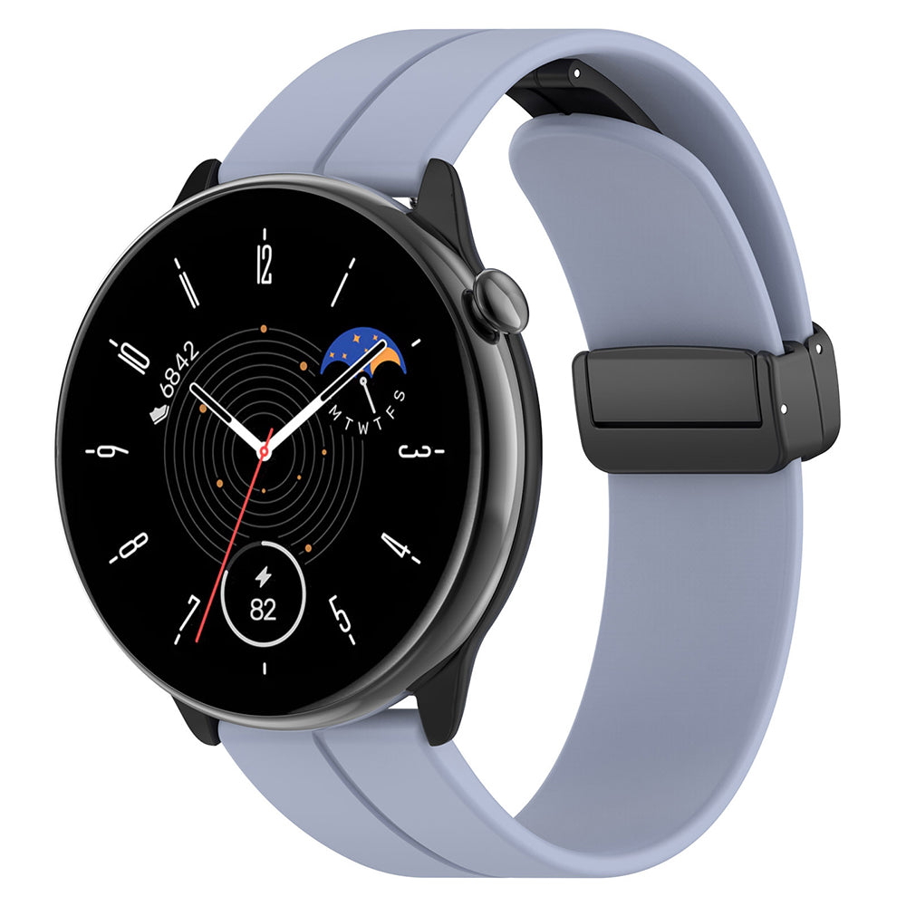 Techsuit W011 band voor Huawei Watch / Garmin Watch Series, 18mm, Blauw
