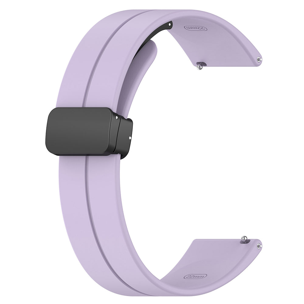 Techsuit W011 band voor Huawei Watch / Garmin Watch Series, 18mm, Paars
