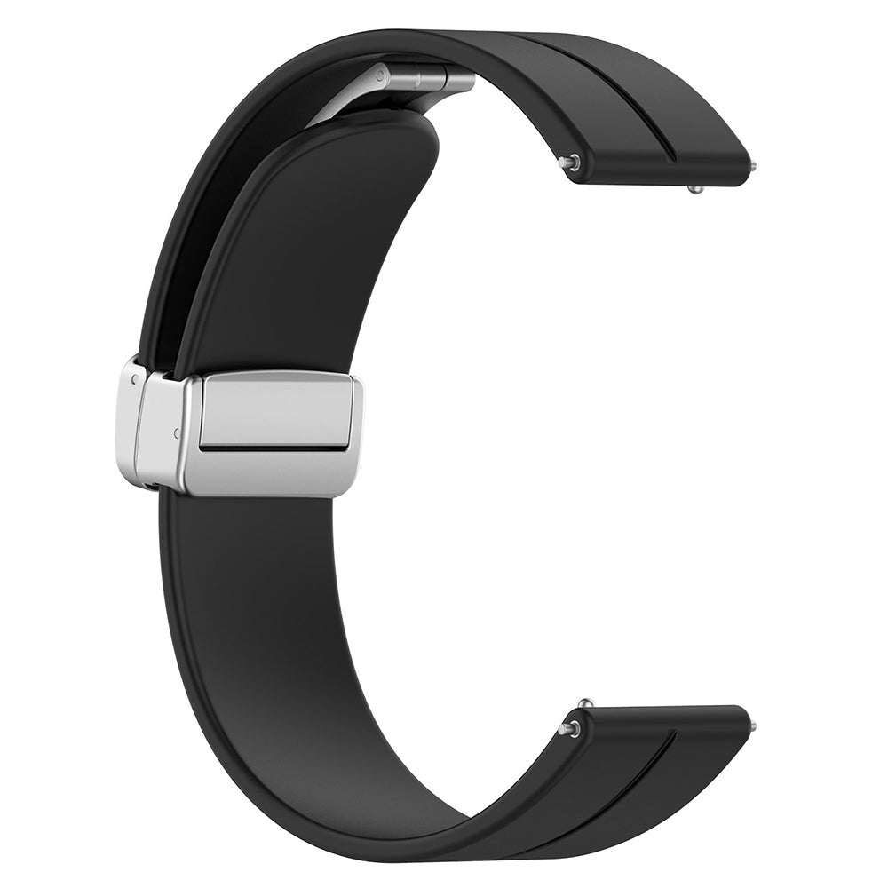 Techsuit W011 band voor Huawei Watch / Xiaomi Watch Series, 22mm, Zwart
