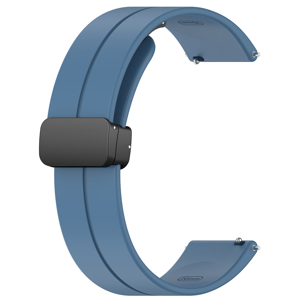 Techsuit W011 band voor Samsung Galaxy Watch / Huawei Watch Series, 20mm, Blauw