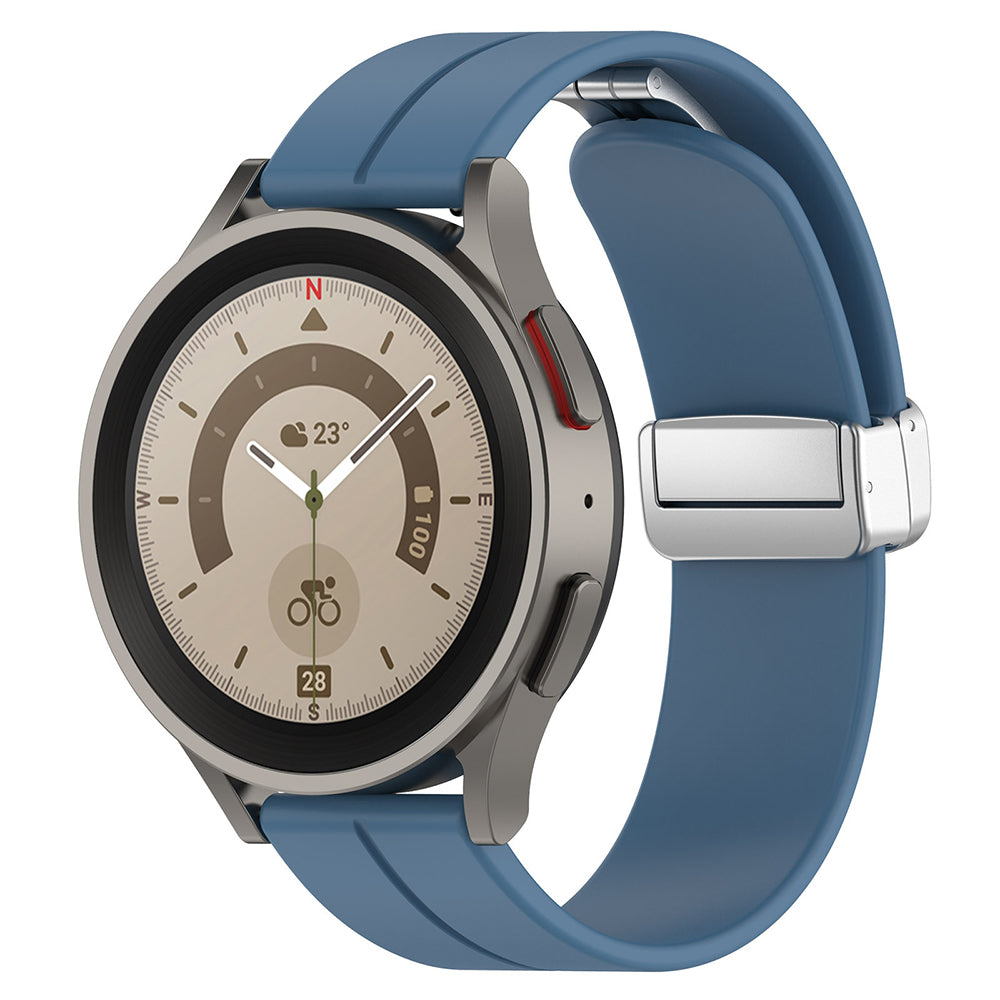 Techsuit W011 band voor Samsung Galaxy Watch / Huawei Watch Series, 20mm, Blauw