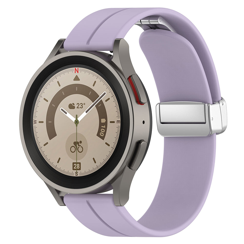 Techsuit W011 band voor Samsung Galaxy Watch / Huawei Watch Series, 20mm, Paars