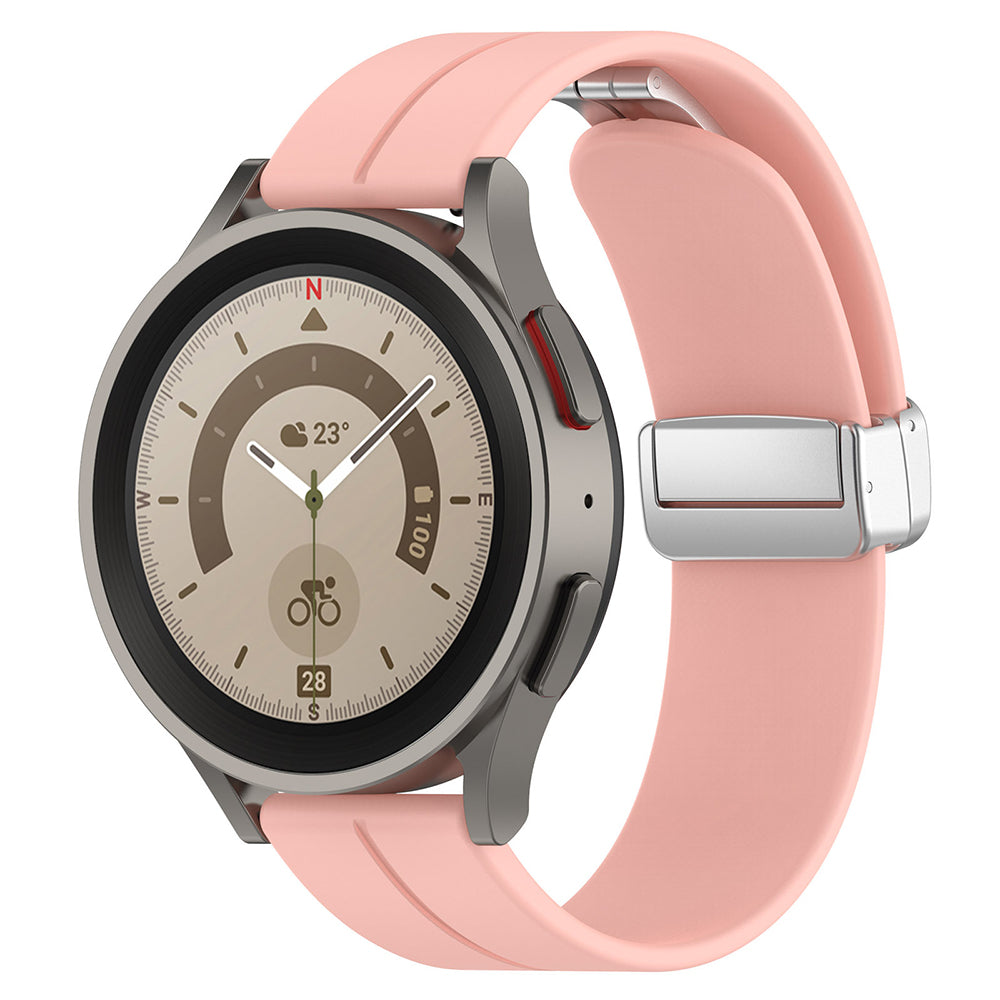 Techsuit W011 band voor Samsung Galaxy Watch / Huawei Watch Series, 20mm, Roze