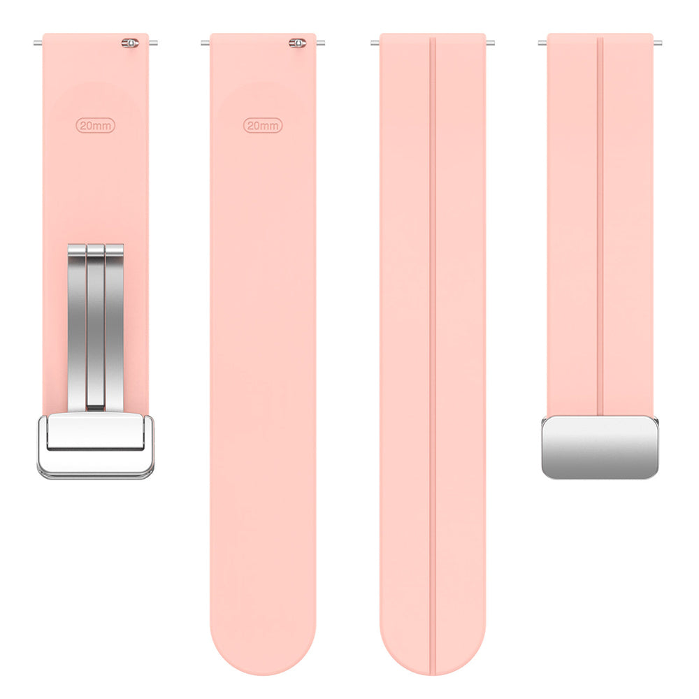 Techsuit W011 band voor Samsung Galaxy Watch / Huawei Watch Series, 20mm, Roze