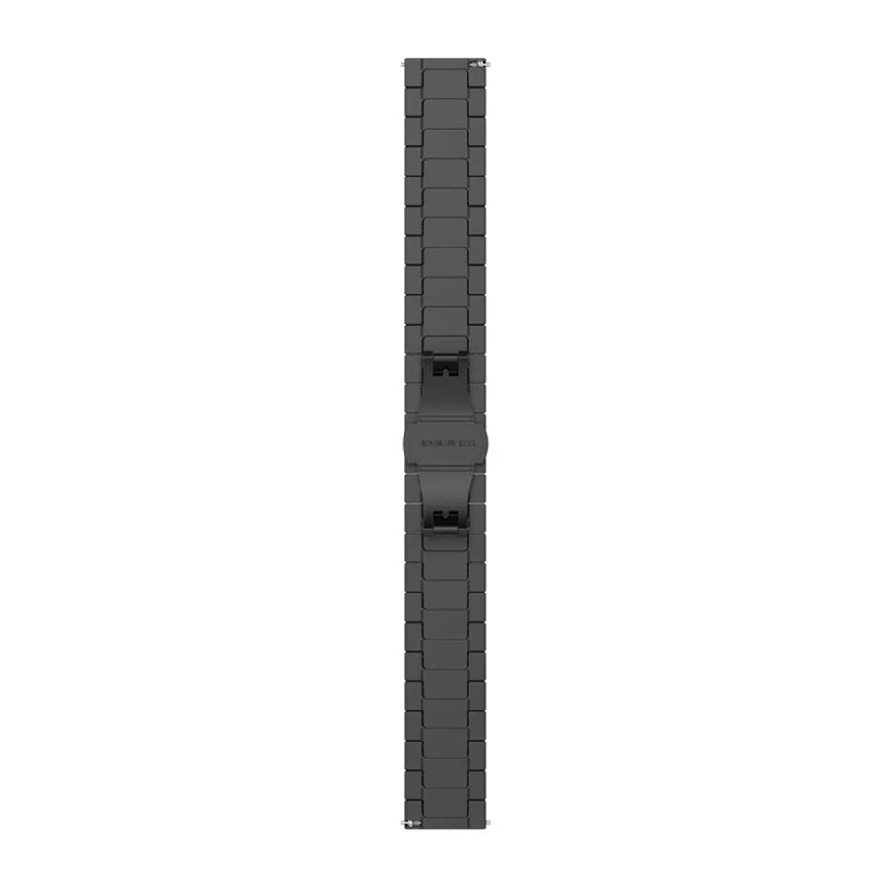 Techsuit W012 band voor Huawei Watch / Xiaomi Watch Series, 22mm, Zwart