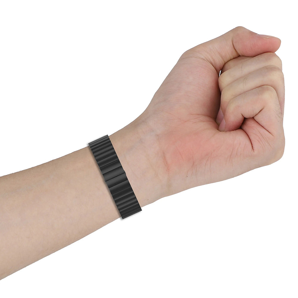Techsuit W012 band voor Huawei Watch / Xiaomi Watch Series, 22mm, Zwart
