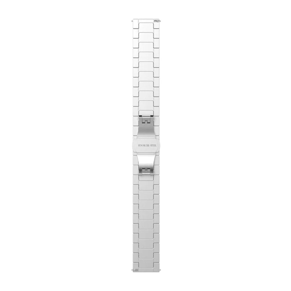 Techsuit W012 band voor Samsung Galaxy Watch / Huawei Watch Series, 20mm, Zilver