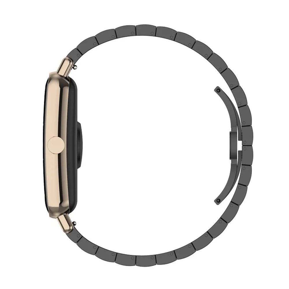 Techsuit W012 band voor Samsung Galaxy Watch / Huawei Watch Series, 20mm, Zwart