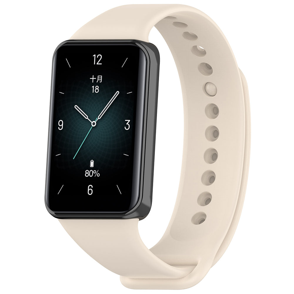 Techsuit W014 band voor Honor Band 9, Crème