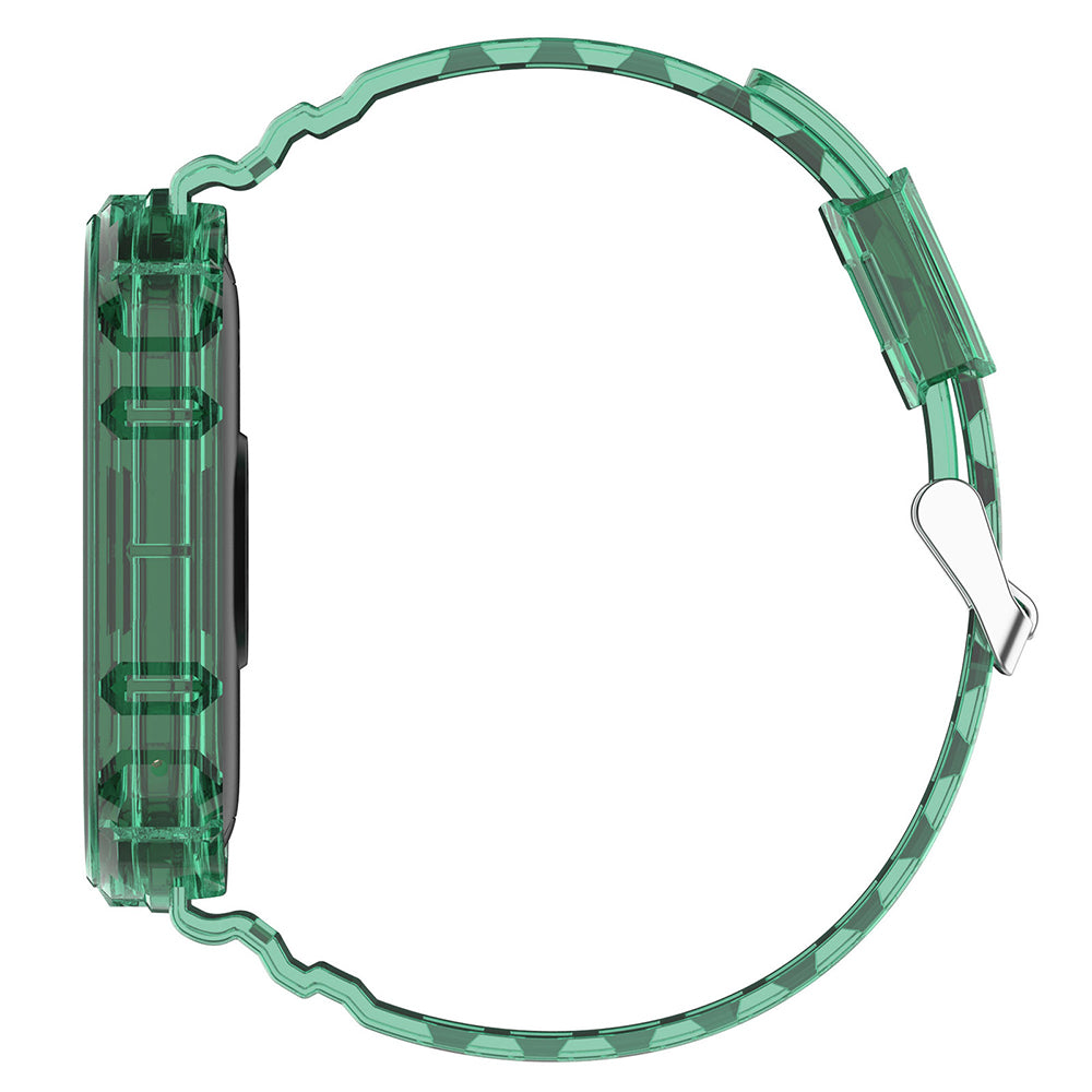 Techsuit W017 band voor Xiaomi Smart Band 9 / 8, Roze Rood