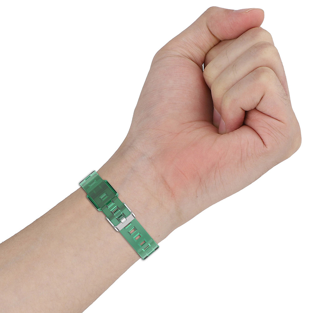 Techsuit W017 band voor Xiaomi Smart Band 9 / 8, Roze Rood