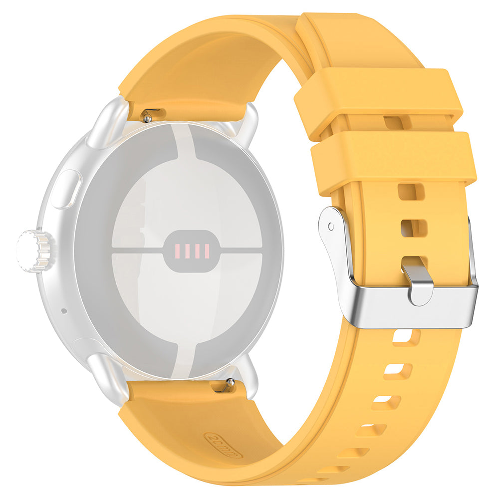 Techsuit W026 band voor Huawei Watch / Xiaomi Watch Series, 22mm, Geel