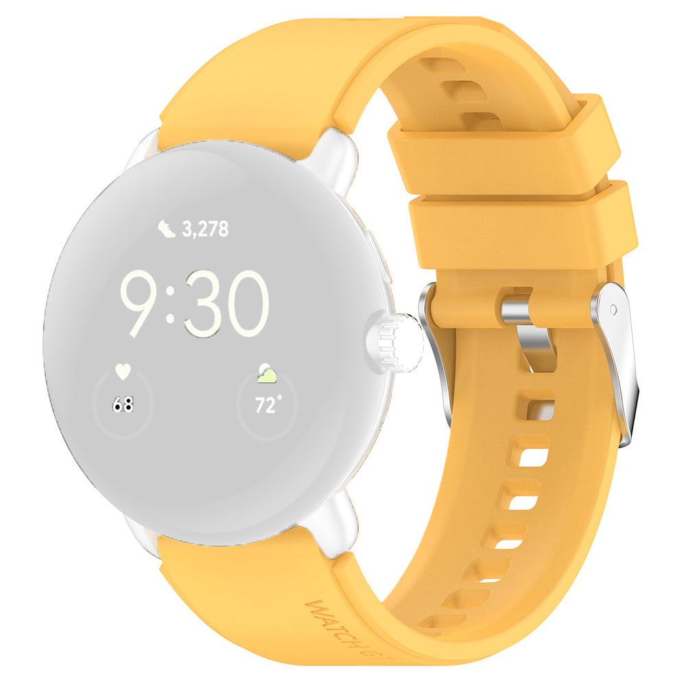 Techsuit W026 band voor Huawei Watch / Xiaomi Watch Series, 22mm, Geel
